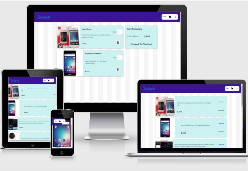Redux Tech Store
